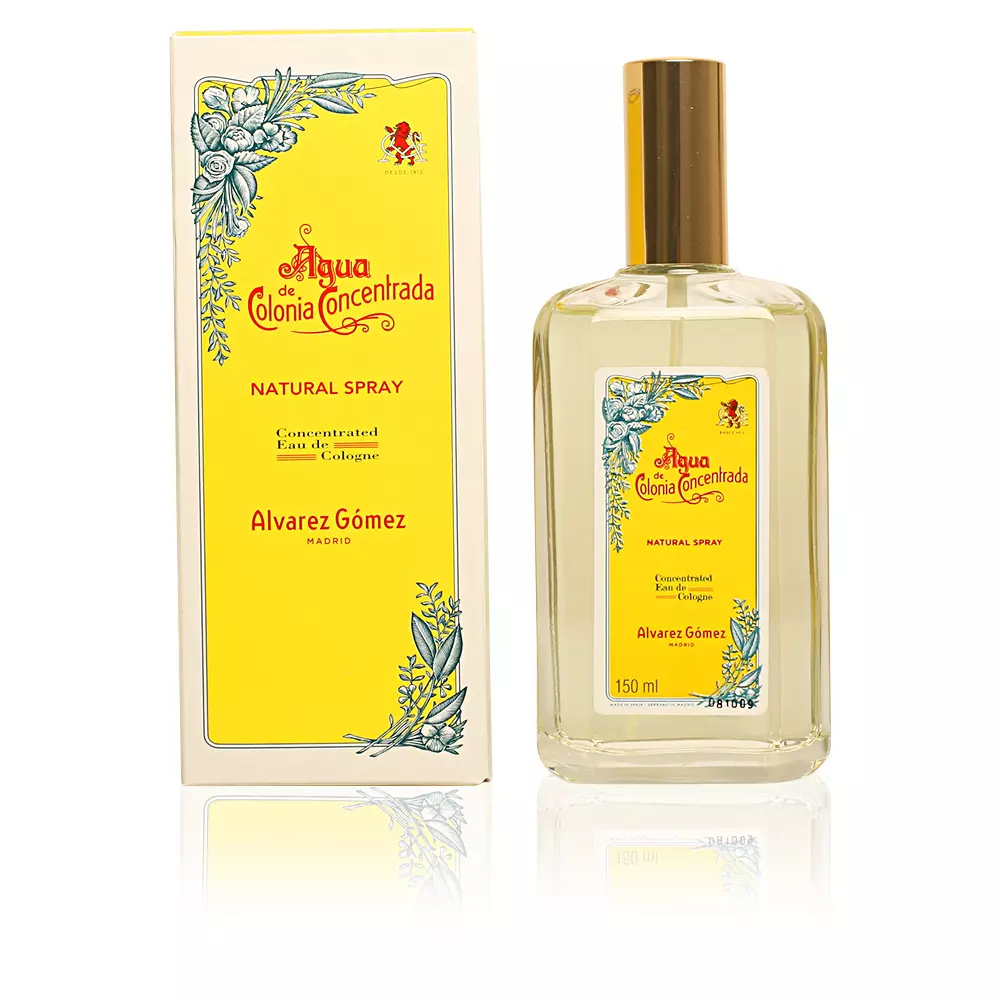AGUA DE COLONIA CONCENTRADA Eau de Cologne (Unisex) 8 alvarez gomez alvarez gomez eau de cologne spray refillable