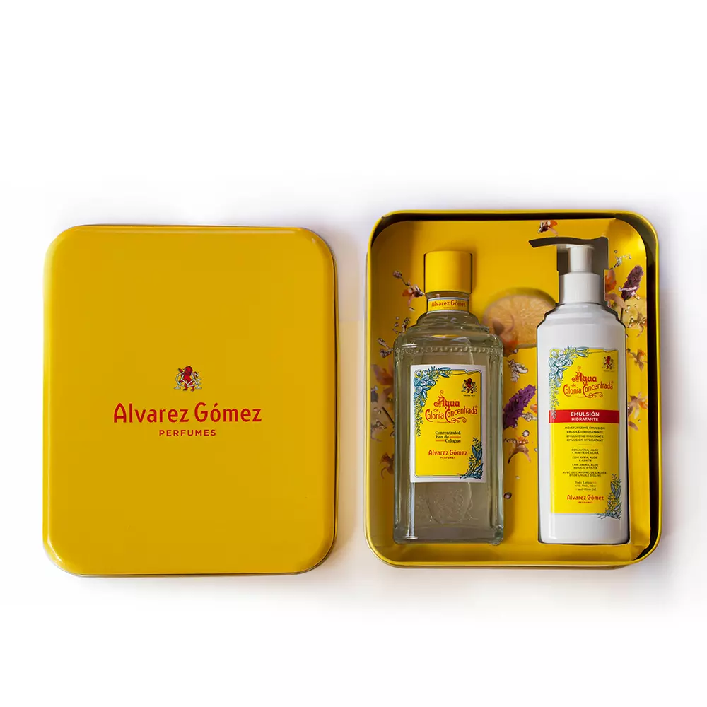 AGUA DE COLONIA CONCENTRADA SET Perfume set (Unisex) 6 alvarez gomez alvarez gomez set