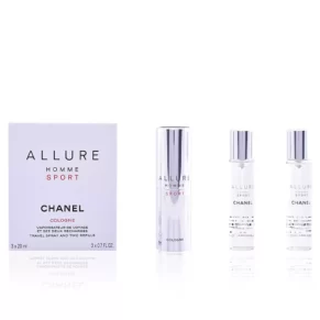 Nước hoa ALLURE HOMME SPORT COLOGNE travel spray 2 Refills Eau de Cologne (Nam) chính hãng Chanel