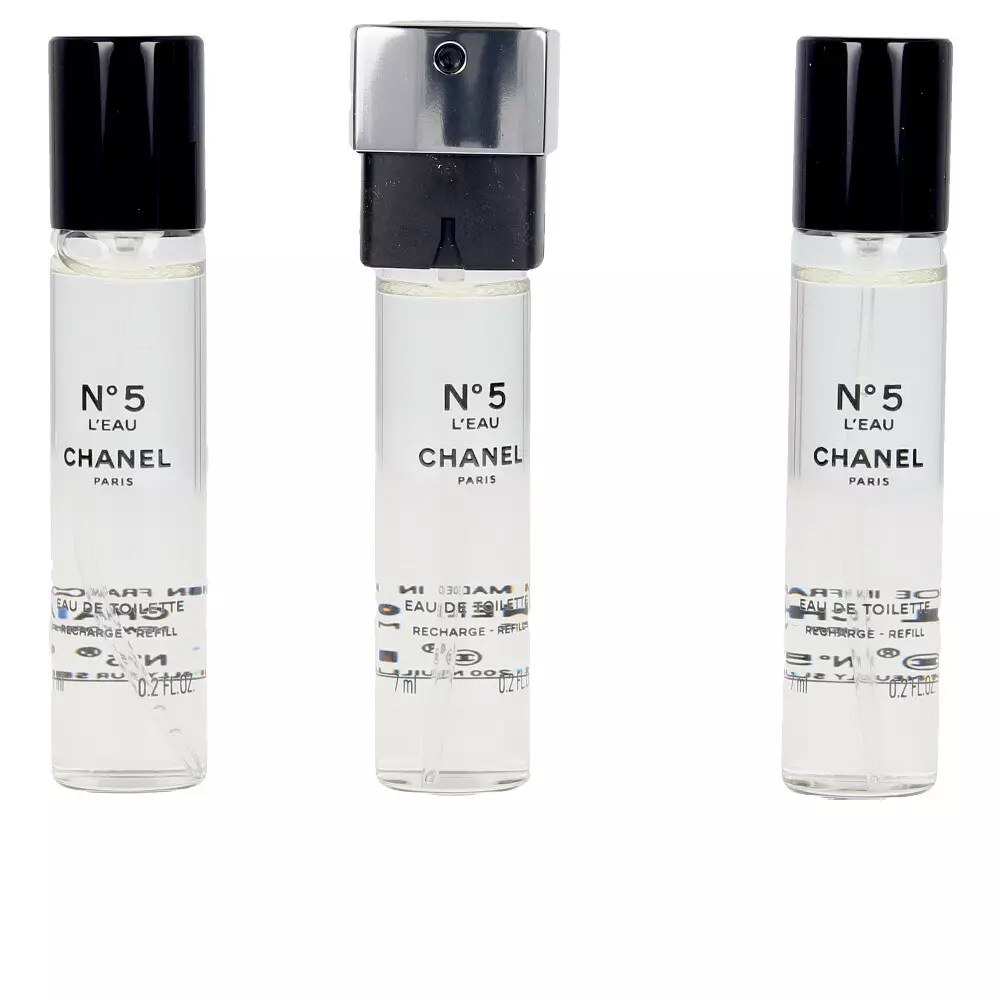 Nº5 L'EAU Eau de Toilette (Nữ) 12 chanel n5 leau recharges vaporisateur de sac eau de toilette spray