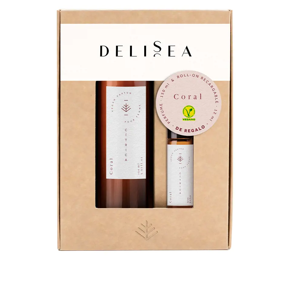 CORAL VEGAN EAU PARFUM SET Eau de Parfum (Nữ) 8 delisea coral pour femme set