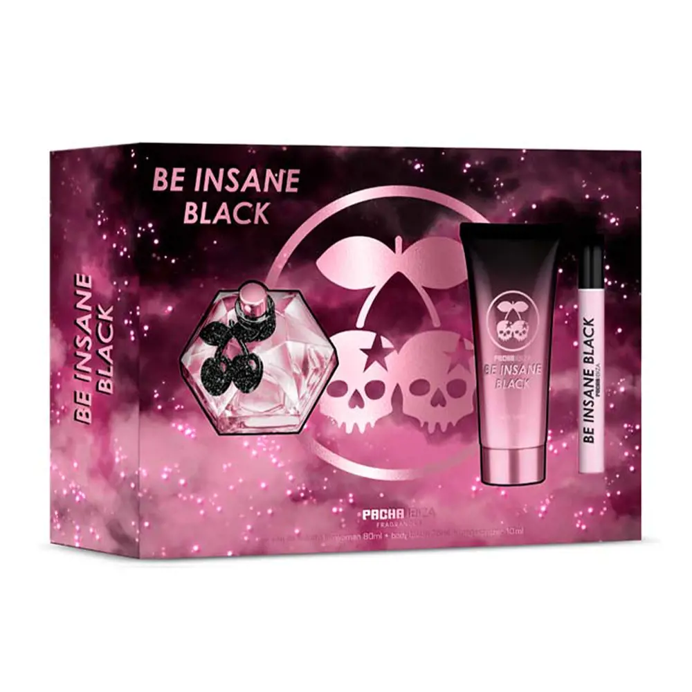 PACHA BE INSANE BLACK WOMAN LOT Eau de Toilette (Nữ) 6 pacha pacha be insane black woman set