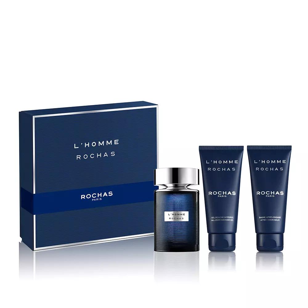 L'HOMME ROCHAS SET Eau de Toilette (Nam) 12 rochas lhomme rochas set