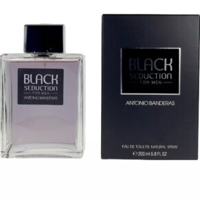 Nước hoa Black Seduction Man Eau De Toilette Spray 200 ml chính hãng Antonio Banderas 8411061930878