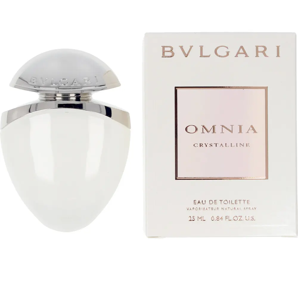 OMNIA CRYSTALLINE satin pouch Eau de Toilette (Nữ) 4 Omnia Crystalline Eau De Toilette Spray Satin Pouch 25 ml chính hãng Bvlgari 0783320402906