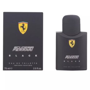 Nước hoa Scuderia Ferrari Black Eau De Toilette Spray 75 ml chính hãng Ferrari 8002135111998