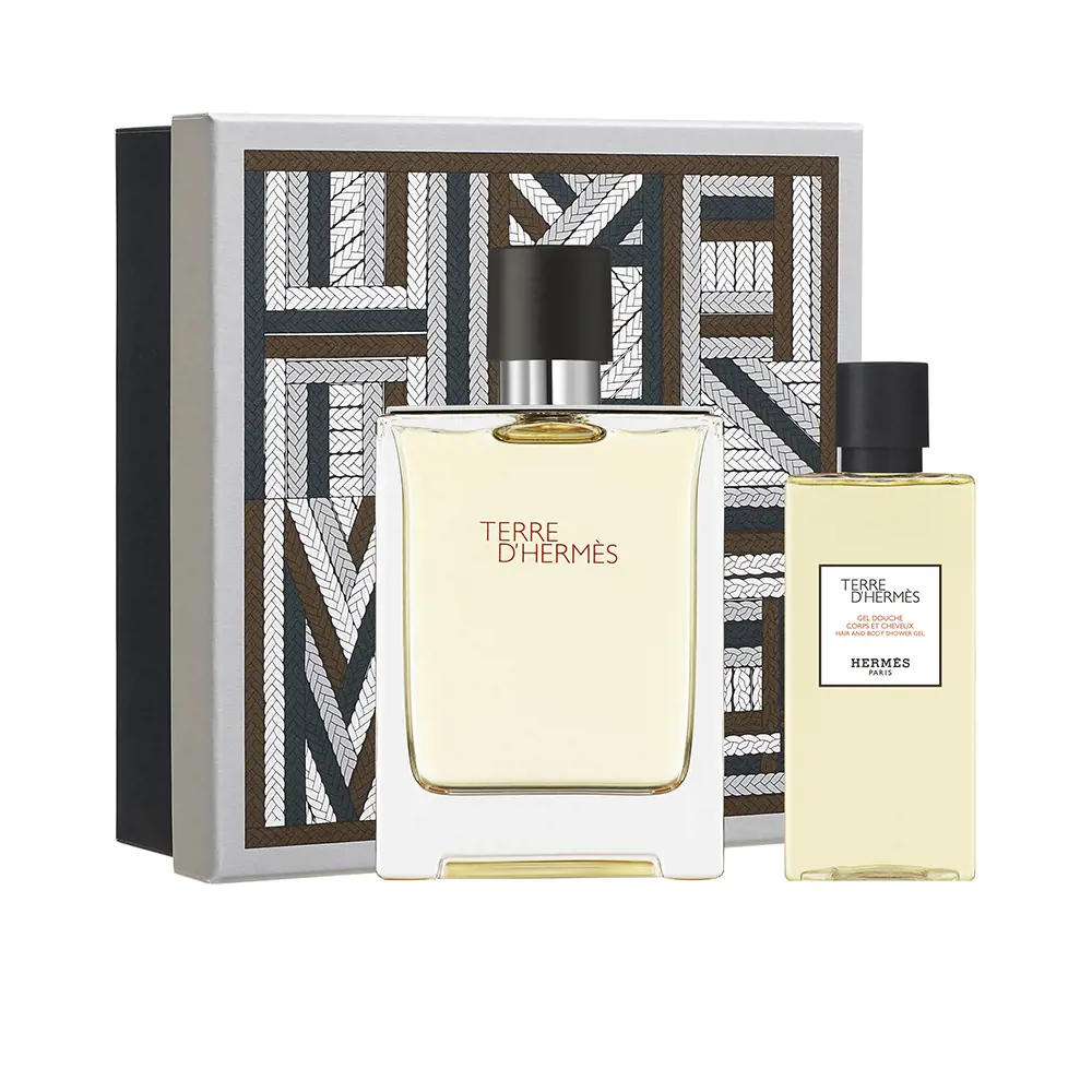 TERRE D'HERMÈS SET Perfume set (Nam) 8 Nước hoa Terre D'Hermès Lote 2 pz chính hãng Hermès 3346130417156