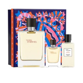 TERRE D'HERMÈS SET Perfume set (Nam) 14 Nước hoa Terre D'Hermès Lote 3 pz chính hãng Hermès 3346130413097