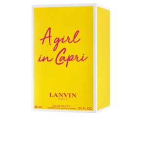 A GIRL IN CAPRI Eau de Toilette (Nữ) 10 A Girl In Capri Eau De Toilette Spray 90 ml chính hãng Lanvin 3386460103657