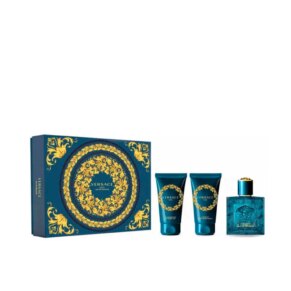 EROS SET Eau de Parfum (Nam) 6 Nước hoa Eros Lote 3 pz chính hãng Versace 8011003876938